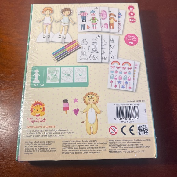 Paper Dolls Kit - Vintage Style - Picture 2 of 5